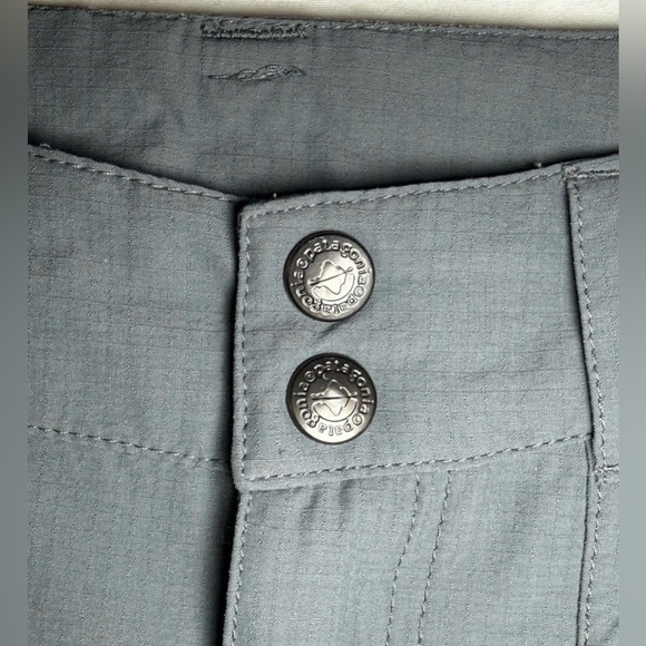 Patagonia Borderless Mid Rise Outdoor Capri Pants Gray Size 2 29x21 - Picture 3 of 9